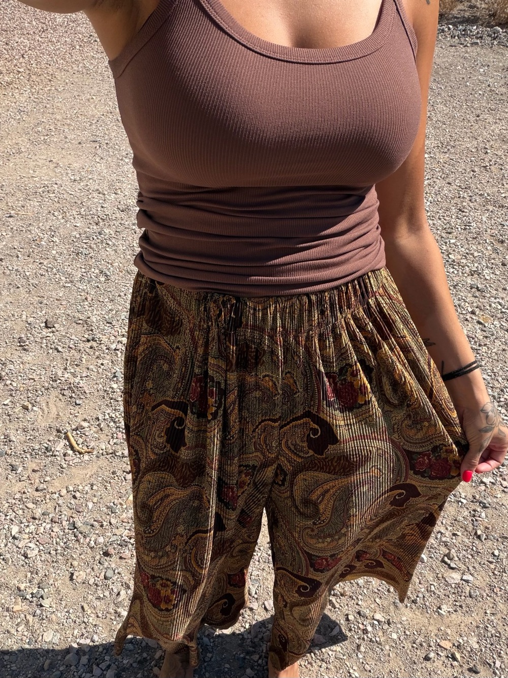 Boho Paisley Pants
